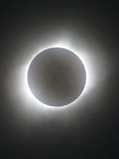 Can you manifest during a solar eclipse, even with a cloudy sky?