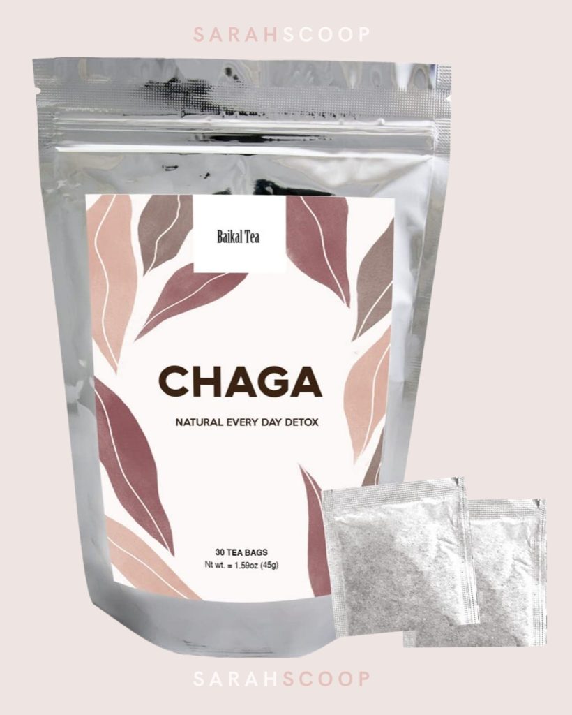 Chaga tea natural everyday detox