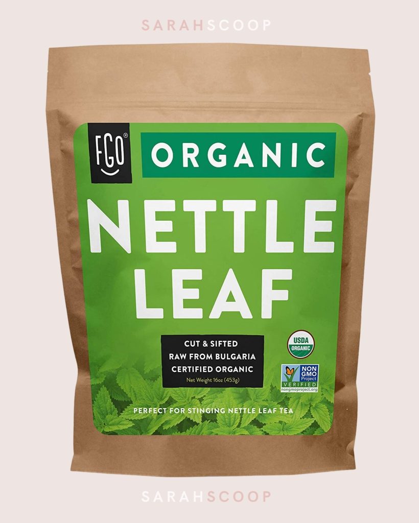 Organic nettle leaf tea non gmo best tea for allergy relief