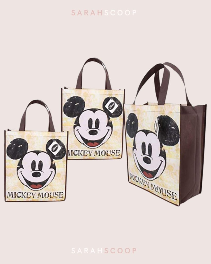 reusable disney mickey mouse bags 