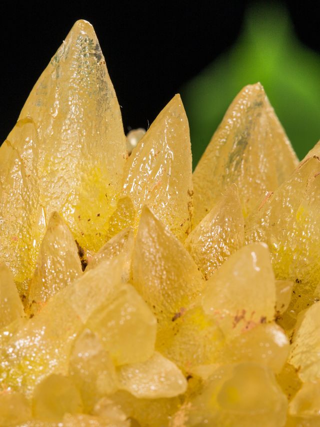 honey calcite crystals
