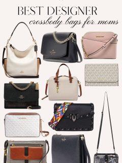 11 best designer crossbody bags for moms in various brands and colors