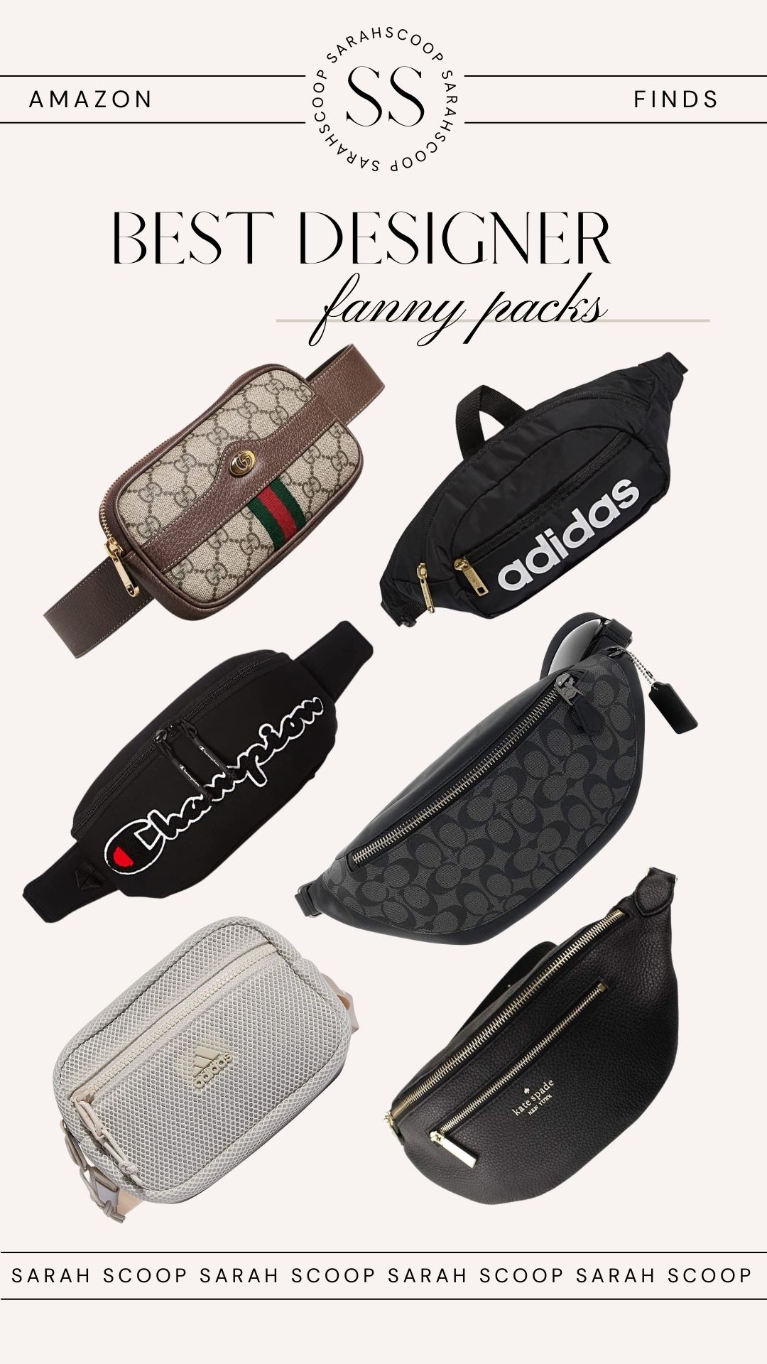 Fanny Pack Crossbody Bags for Women, Sling Bag for Women Small Belt Chest  Bum Bag Checkered fanny packs for women Designer