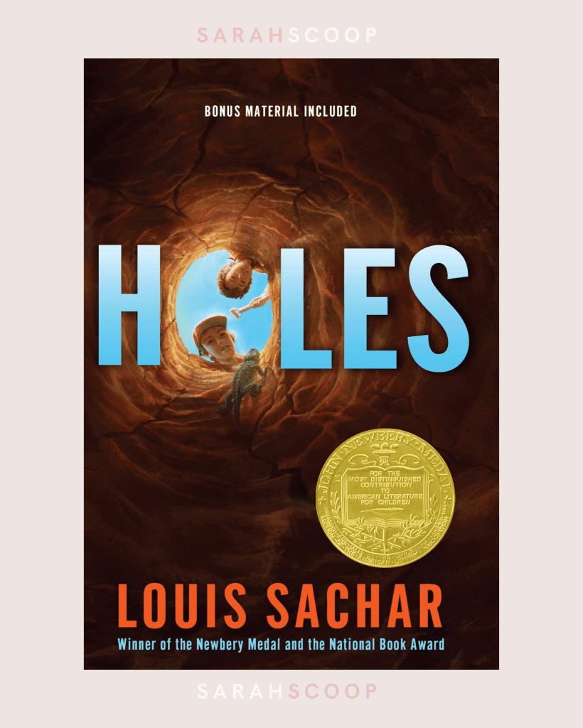 Holes by Louis Sachar book cover