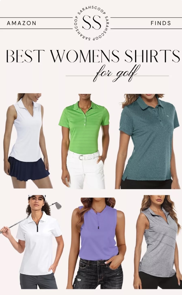 25 Best Women’s Golf Shirts: Apparel for Ladies