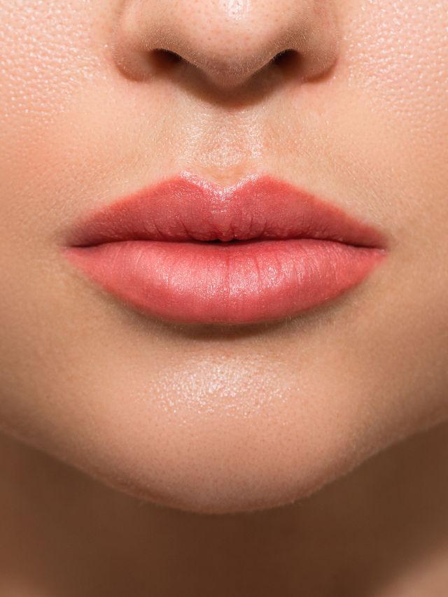Close-up, woman's lips