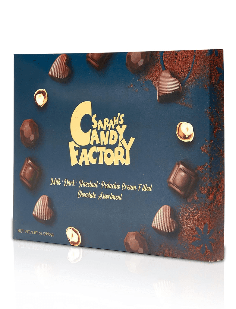 sarah;s candy factory box of chocolates