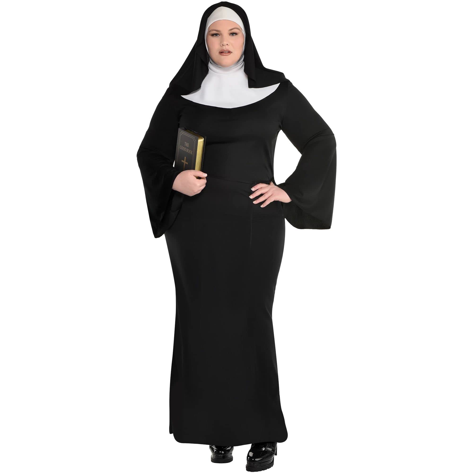 amscan Adult Holy Sister Nun Costume Plus (18-20)