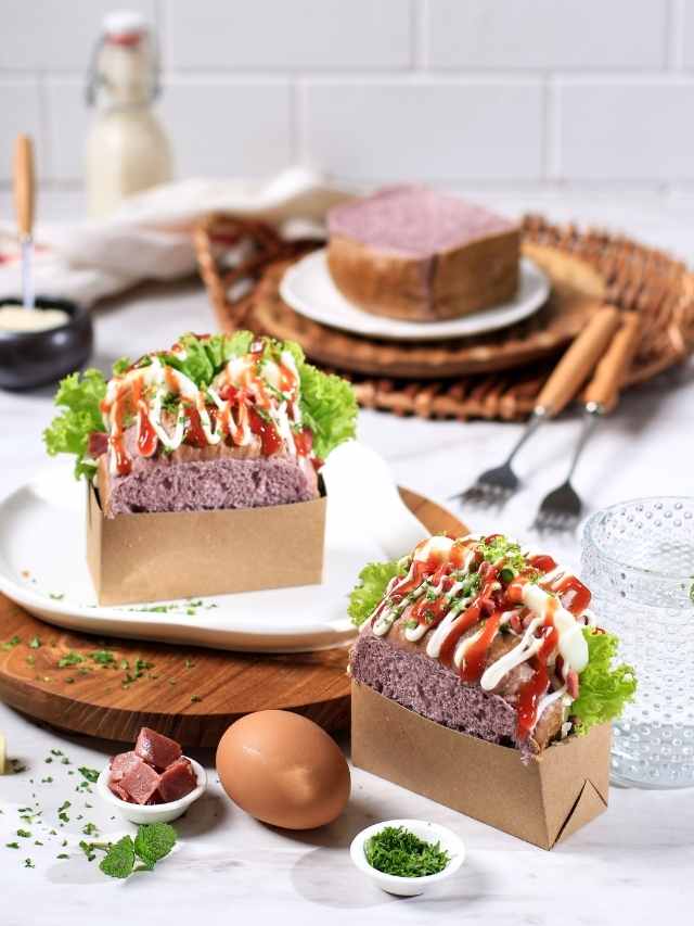 Korean Egg Drop Sandwich - Breakfast Egg Sandwich - Drive Me Hungry