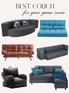The best couch for your game room.