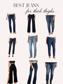 Best jeans for thin thighs.