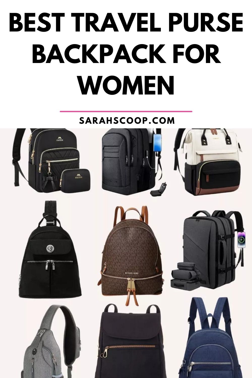12 Best Anti-theft Backpacks for Women - The Planet Traveller