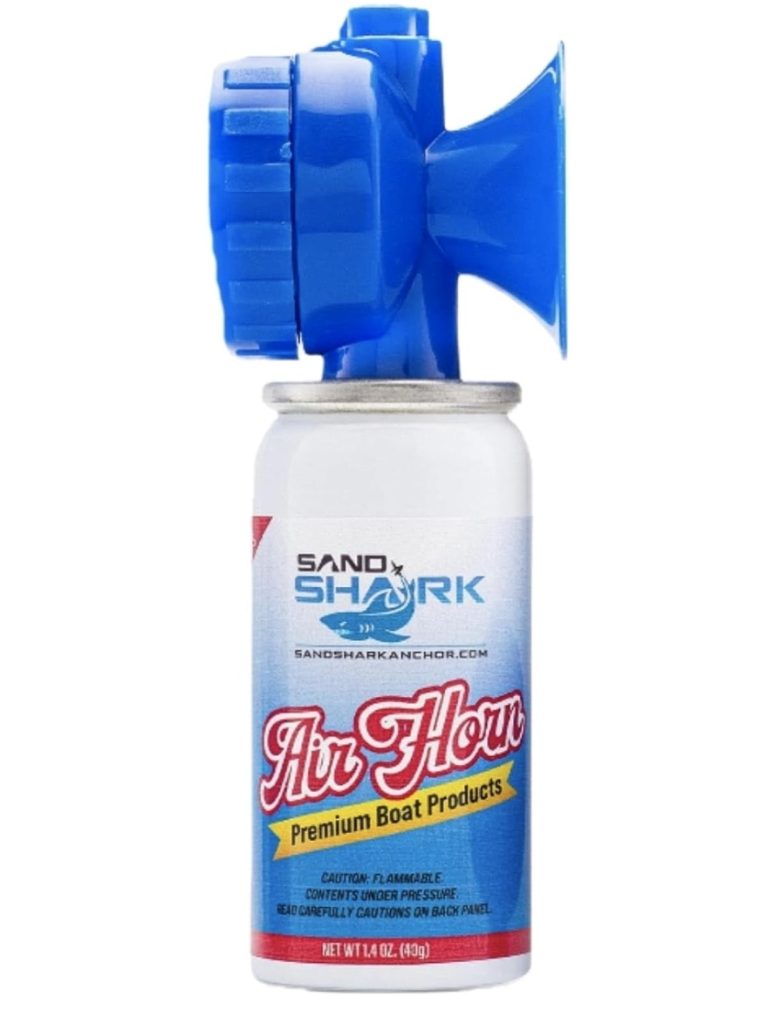 Christmas gift ideas for boaters: Sand shark spray.