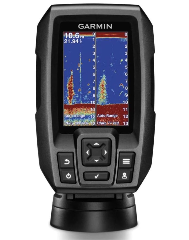 The Garmin fish finder is a great Christmas gift for boaters.