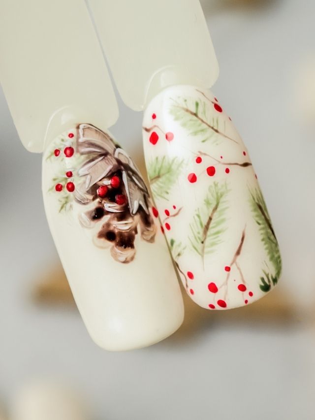 55 Best Christmas Dip Nail Ideas and Designs to Try