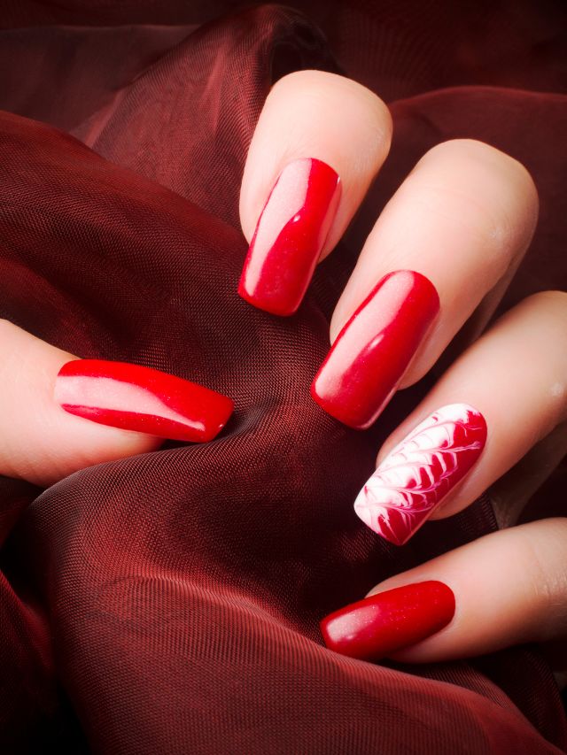 25 Red Christmas Nail Designs Perfect For 2024 Holiday