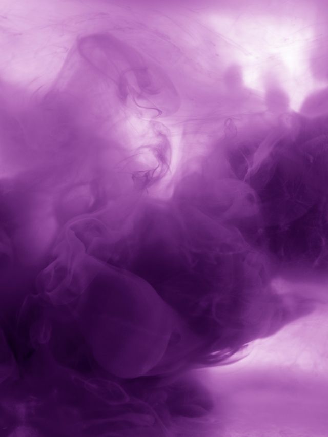 An image of purple smoke in the air.
