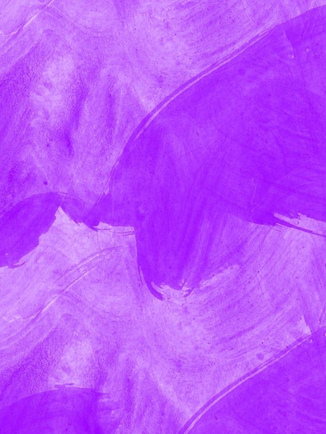 Purple paint brush strokes on a purple background.