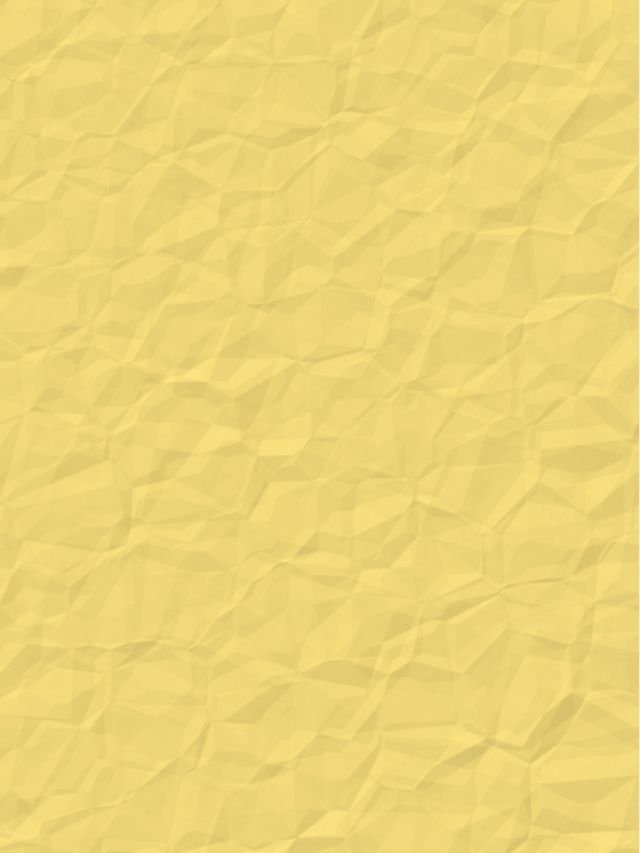 A yellow paper background with a textured pattern.