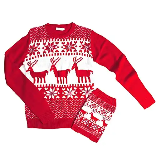 Classic Christmas Matching Pet & Owner Sweaters