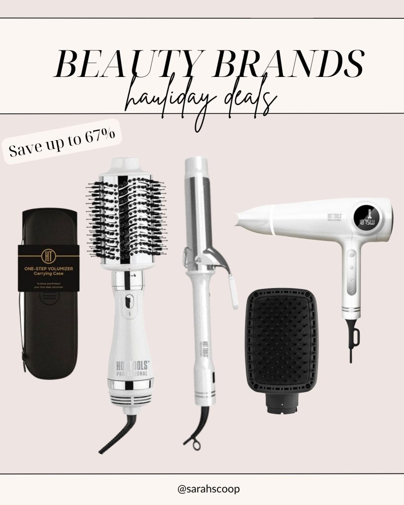 Beauty brands - save up to 50% on hair dryers and styling tools.