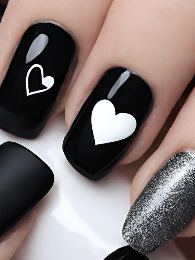 black nails for black friday, but make it 𝘤𝘭𝘢𝘴𝘴𝘺 🖤 ✨ @cirquecolors  memento mori, 24k affiar, chiffon, enchanted p... | Instagram