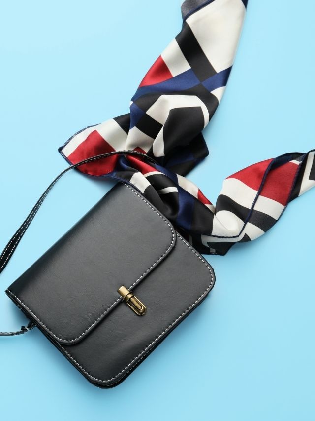 How to Tie Purse Scarf on Your Handbag | 25 Cute Ideas
