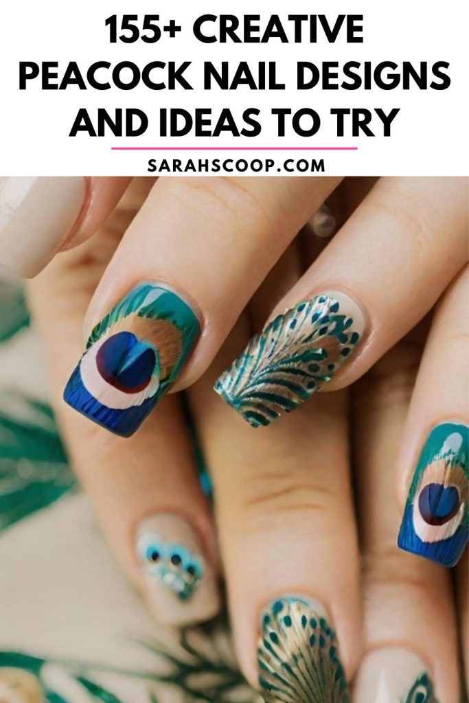 Explore stunning peacock nail designs and get inspired with creative ideas for your next nail art masterpiece.
