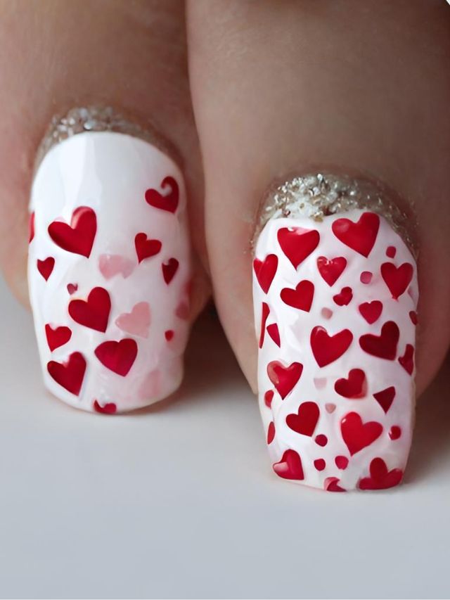75+ Valentine Nail Designs and Ideas to Try This Valentine's Day
