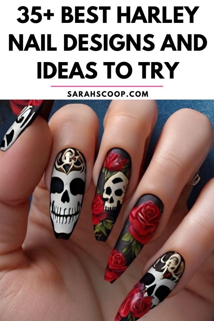 Get ready to rev up your style with the 35 best Harley nail designs and ideas. From sleek and edgy Harley-inspired patterns to eye-catching nail art, we've rounded up the most creative looks