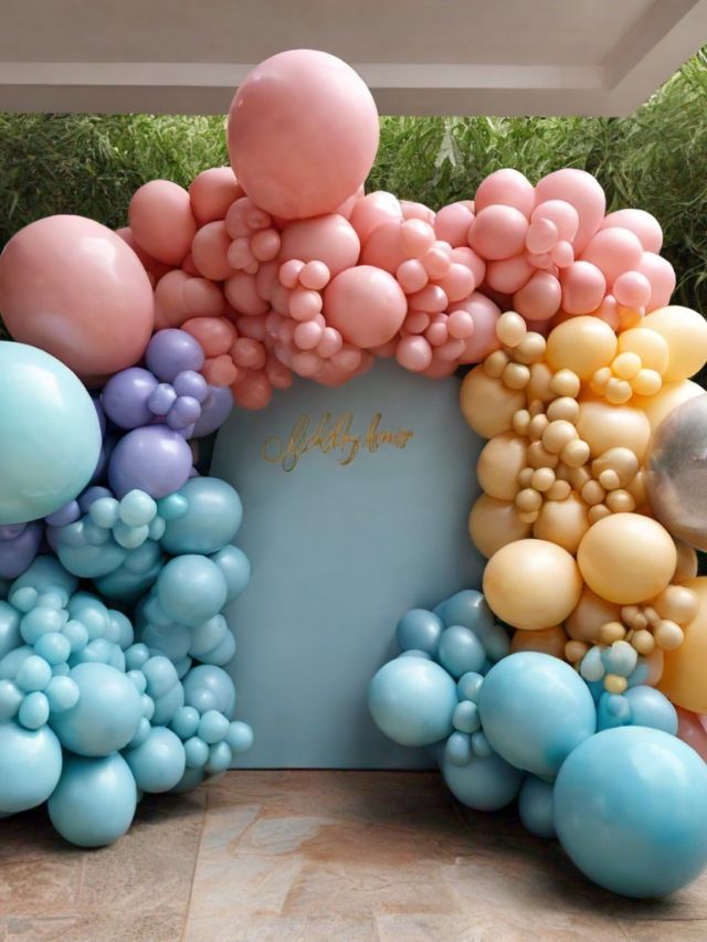 50+ Simple Balloon Decoration Ideas for DIY Party Decorating