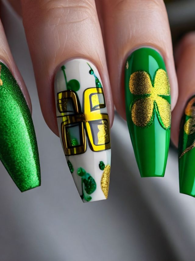 St Patrick's Day nail art: Get lucky with festive nail ideas!