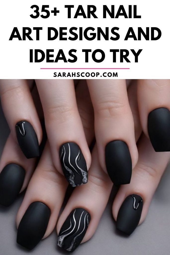 Explore 35+ tar nail art designs and ideas for a unique manicure experience.
